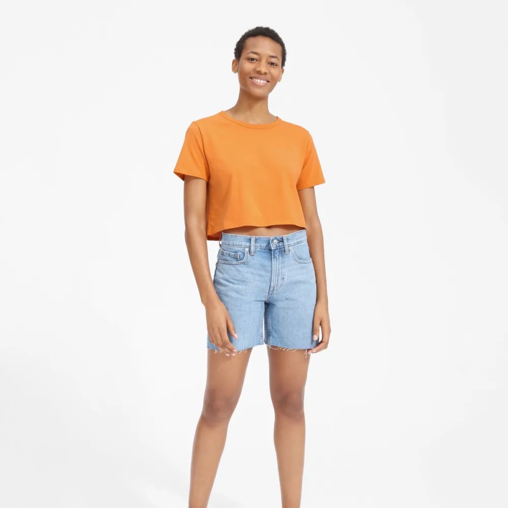 Everlane Cotton Crop Tee