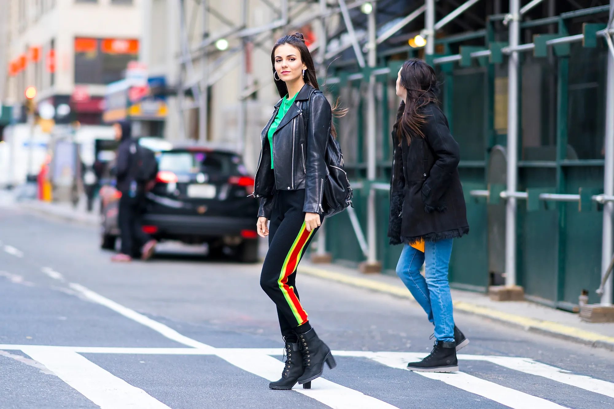 Victoria Justice in Alice + Olivia