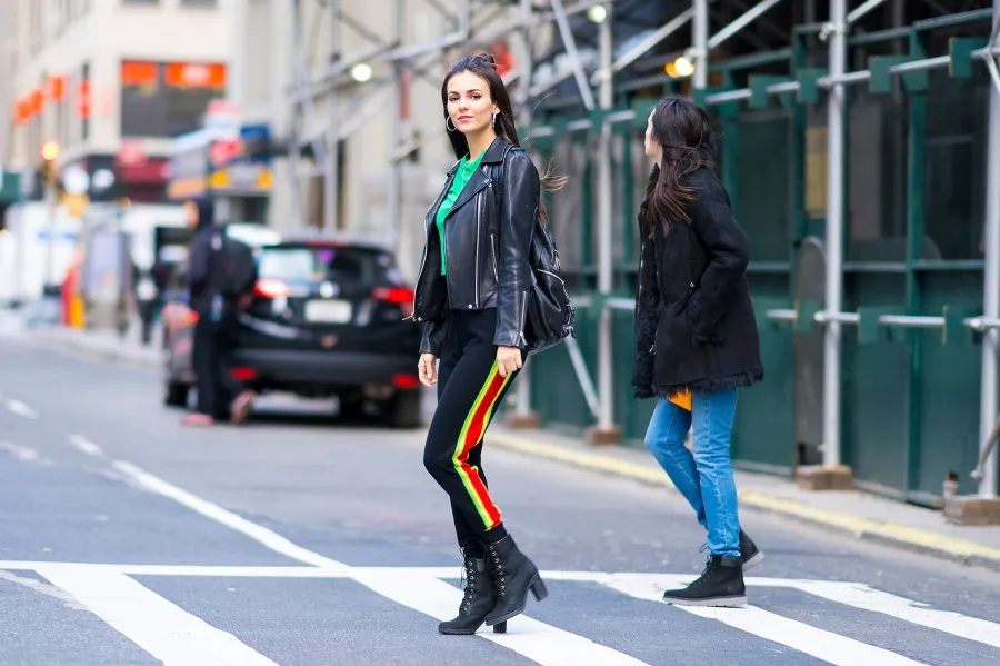 Victoria Justice in Alice + Olivia