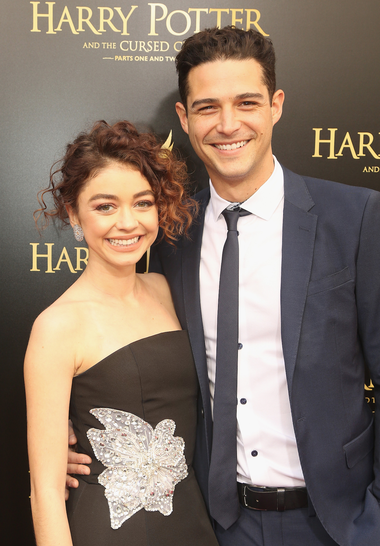 Sarah Hyland and Wells Adams