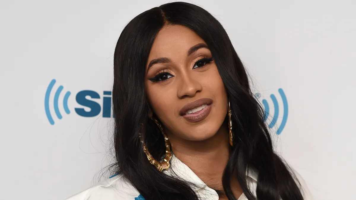 Cardi B at Sirius XM Studios