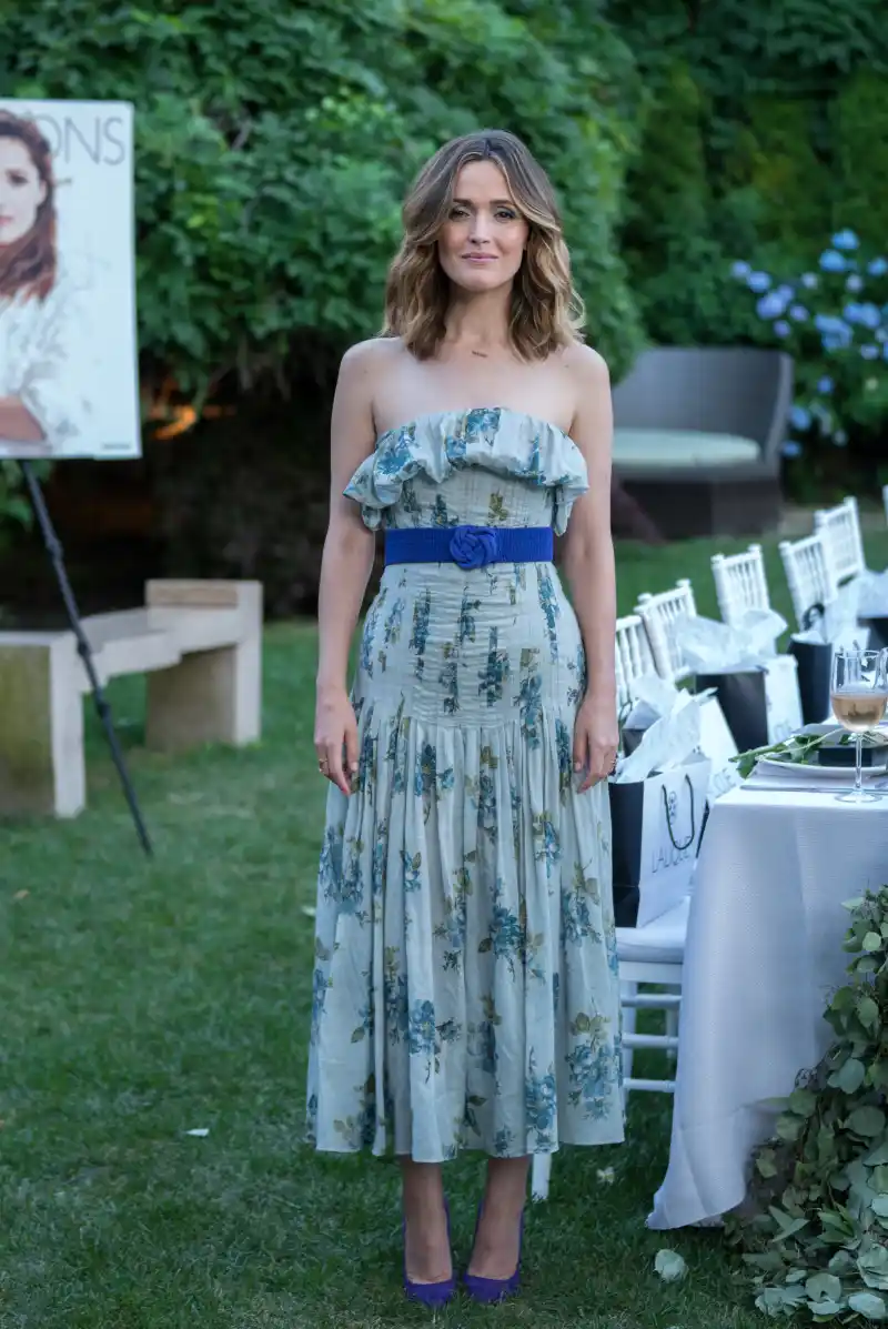 Hamptons Magazine Celebrates Cover Star Rose Byrne Presented By Lalique Along With Maddox Gallery