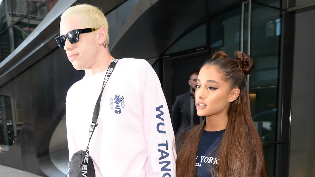 Ariana Grande and Pete Davidson