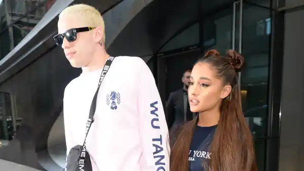 Ariana Grande and Pete Davidson