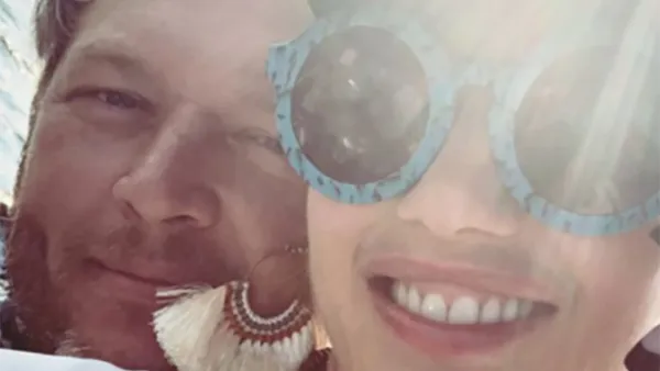 Gwen Stefani, Blake Shelton, Vacation, Lake, Family