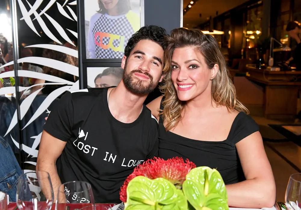 Darren Criss and Mia Swier
