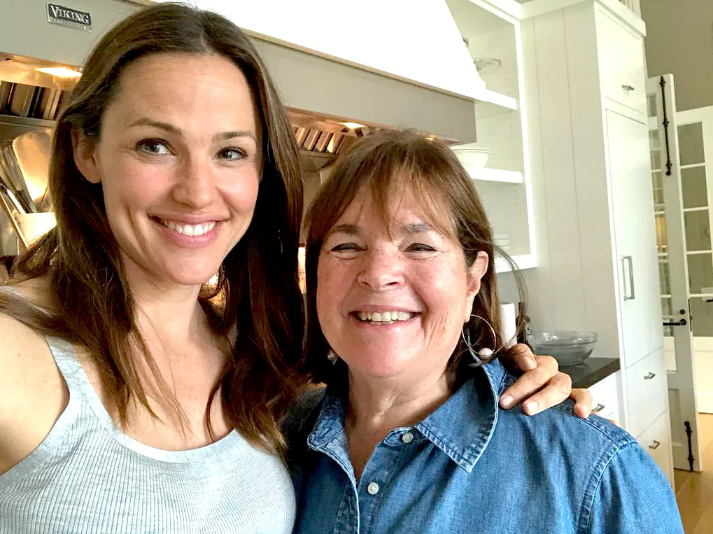Jennifer Garner and Ina Garten
