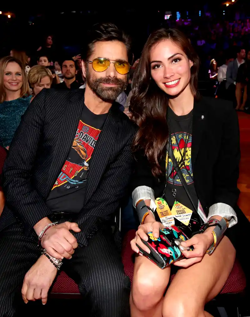 John Stamos and Caitlin McHugh