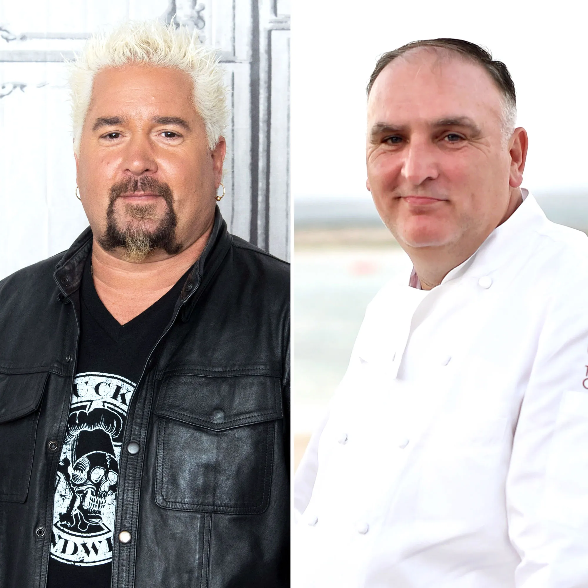 Guy Fieri Jose Andres feeding carr firefighters