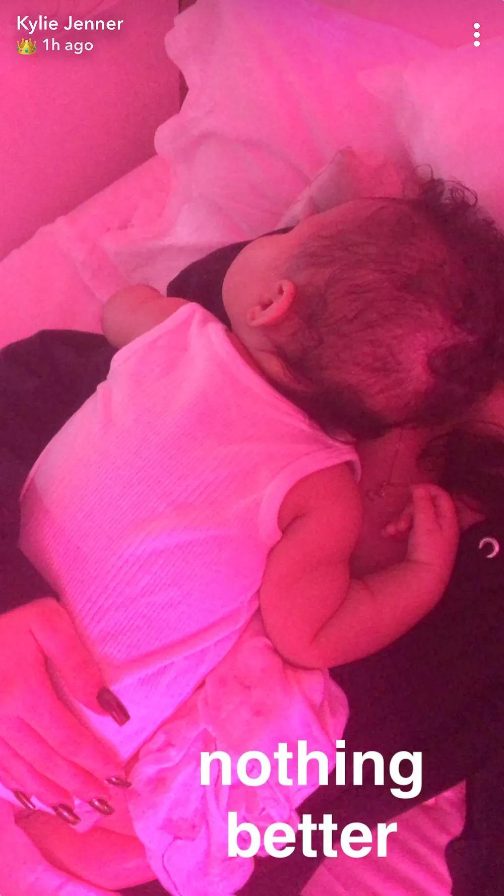 Kylie Jenner, Stormi, Snapchat