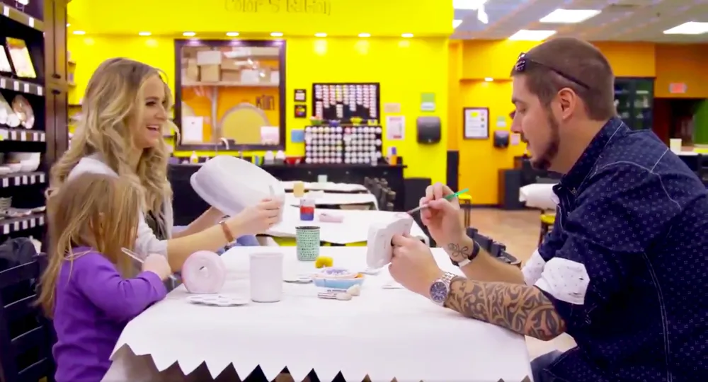 Leah and Jeremy with daughter Addie on &lsquo;Teen Mom 2&lsquo;