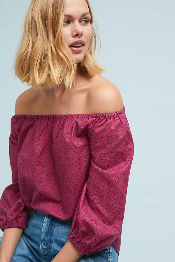 Maiden Off-The-Shoulder Blouse