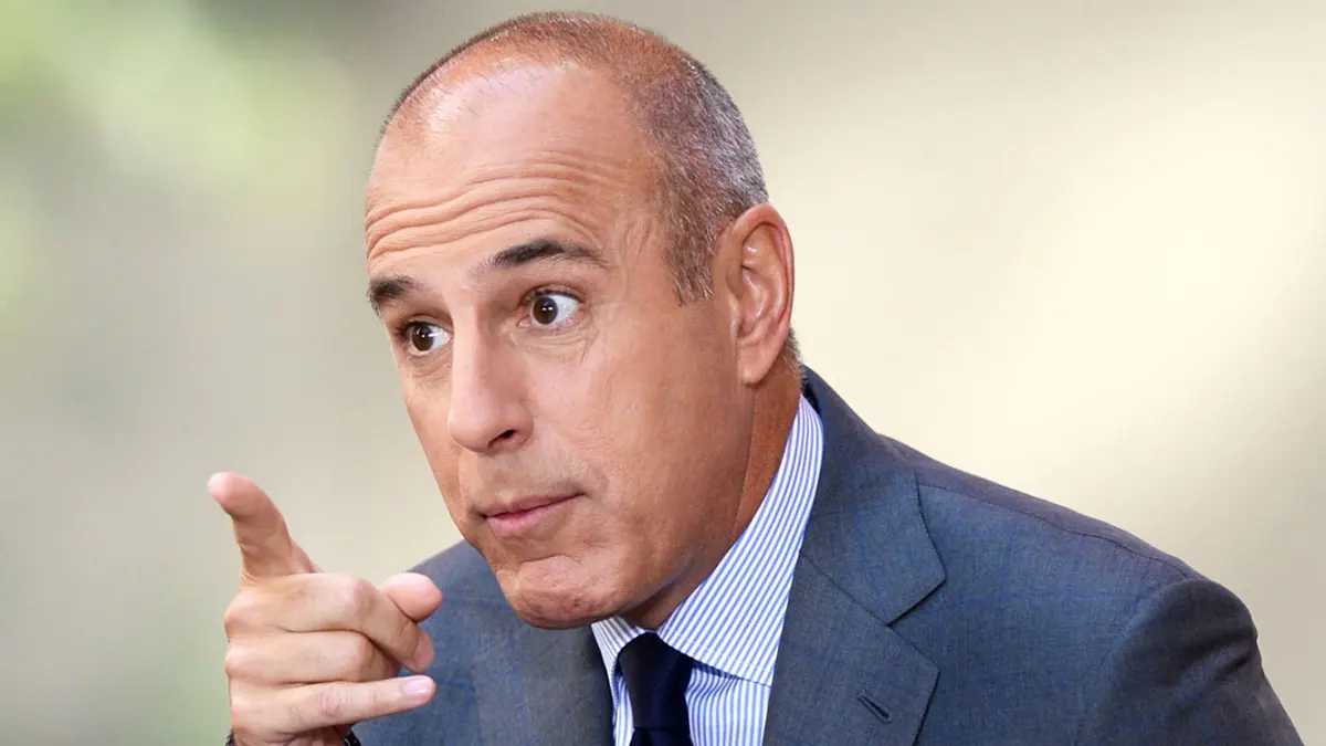 Matt Lauer Sexual Misconduct Scandal easy mark