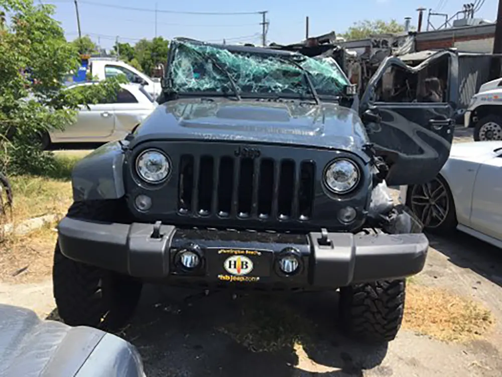 Melyssa Ford, Car Accident