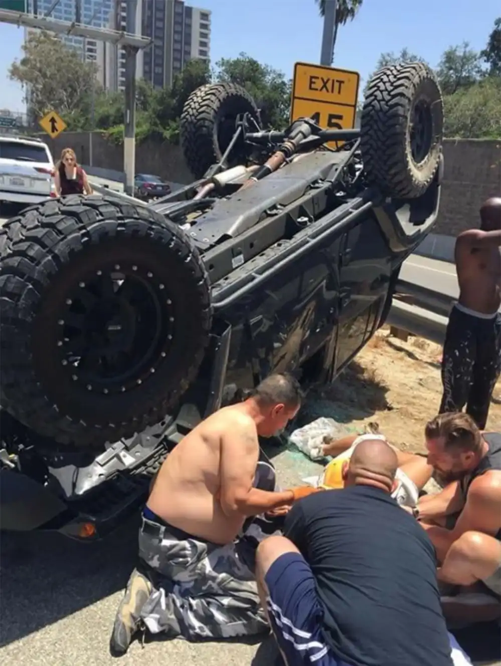 Melyssa Ford, Car Accident
