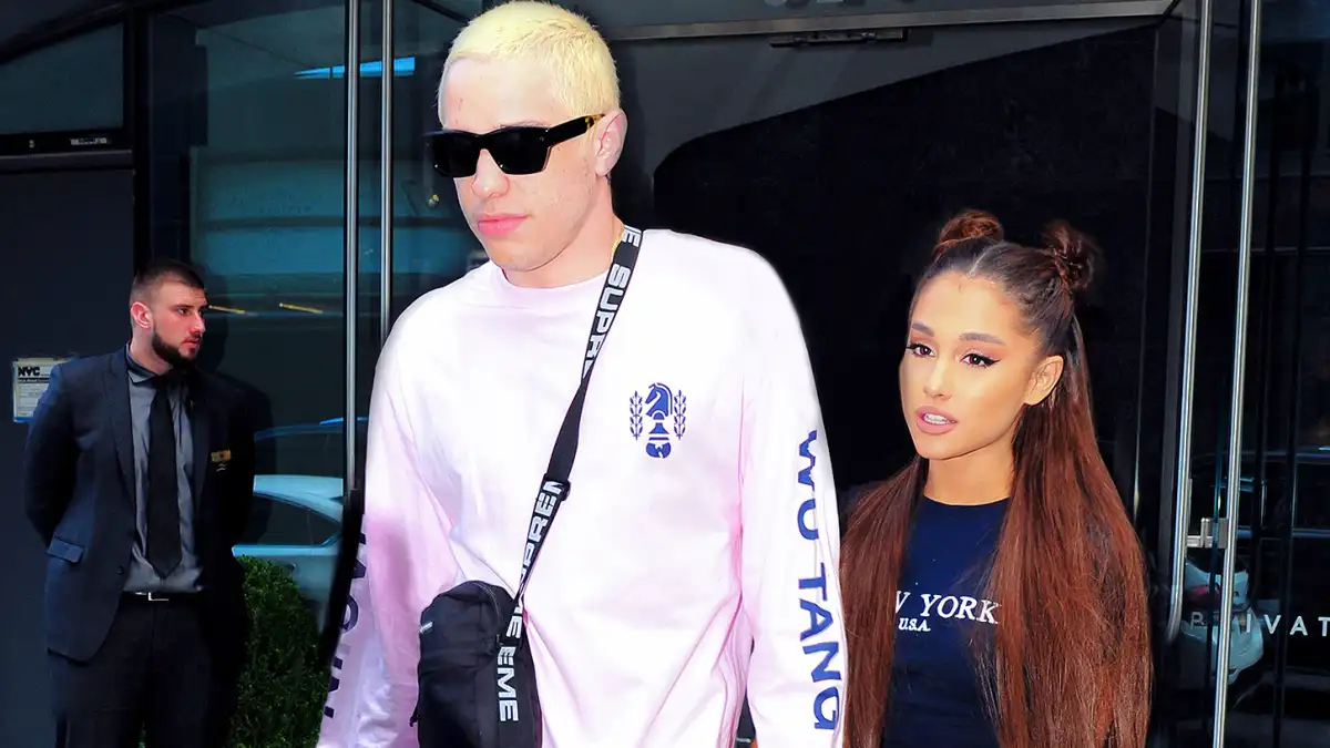 Pete Davidson, Ariana Grande, Engaged, Medallion, Proud Dad