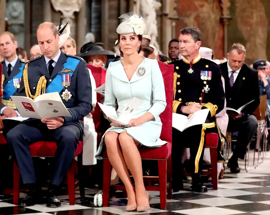 Royals-Attending-the-RAF-100-Service