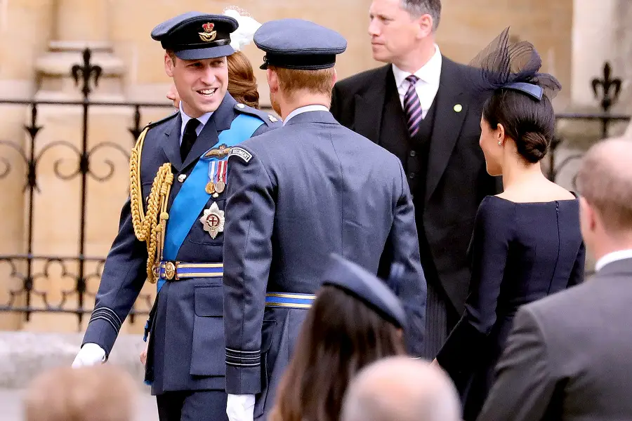 Royals-Attending-the-RAF-100-Service