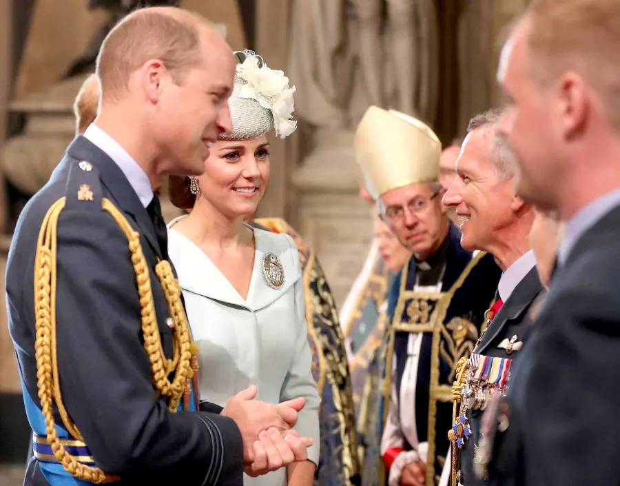 Royals-Attending-the-RAF-100-Service