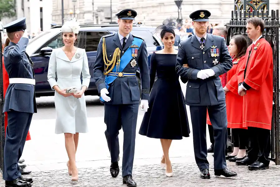 Royals-Attending-the-RAF-100-Service