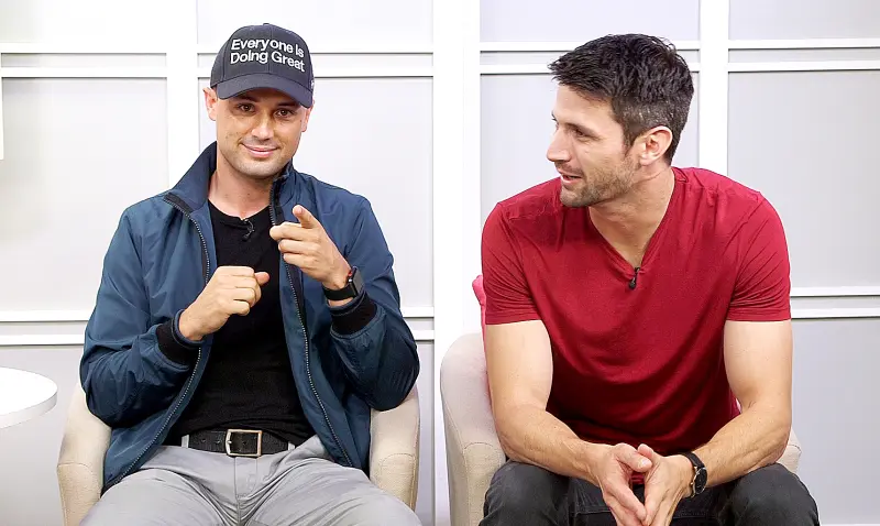 Stephen Colletti and James Lafferty