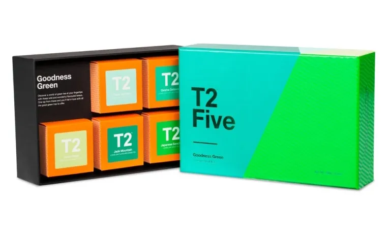 T2 Goodness Green Loose Leaf Tea Box Set