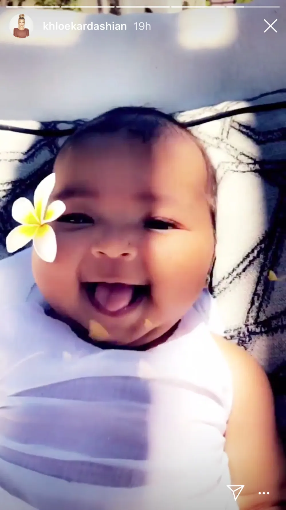 Khloe Kardashian, True, Giggle, Laugh, Instagram