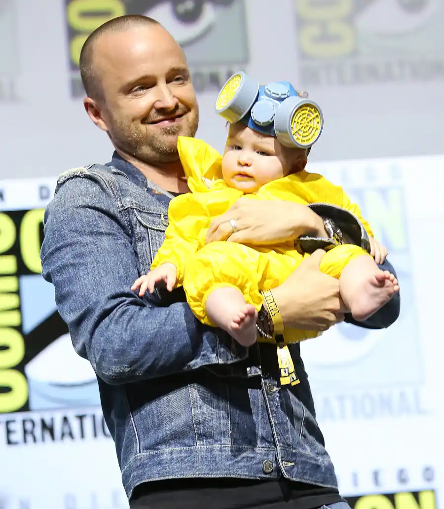 Aaron Paul Baby Breaking Bad Comic-Con