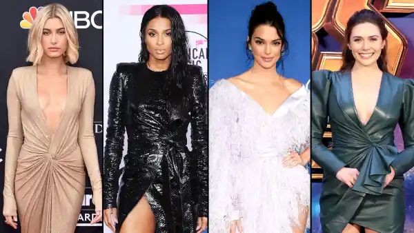 Hailey Baldwin, Ciara, Kendall Jenner and Elizabeth Olsen