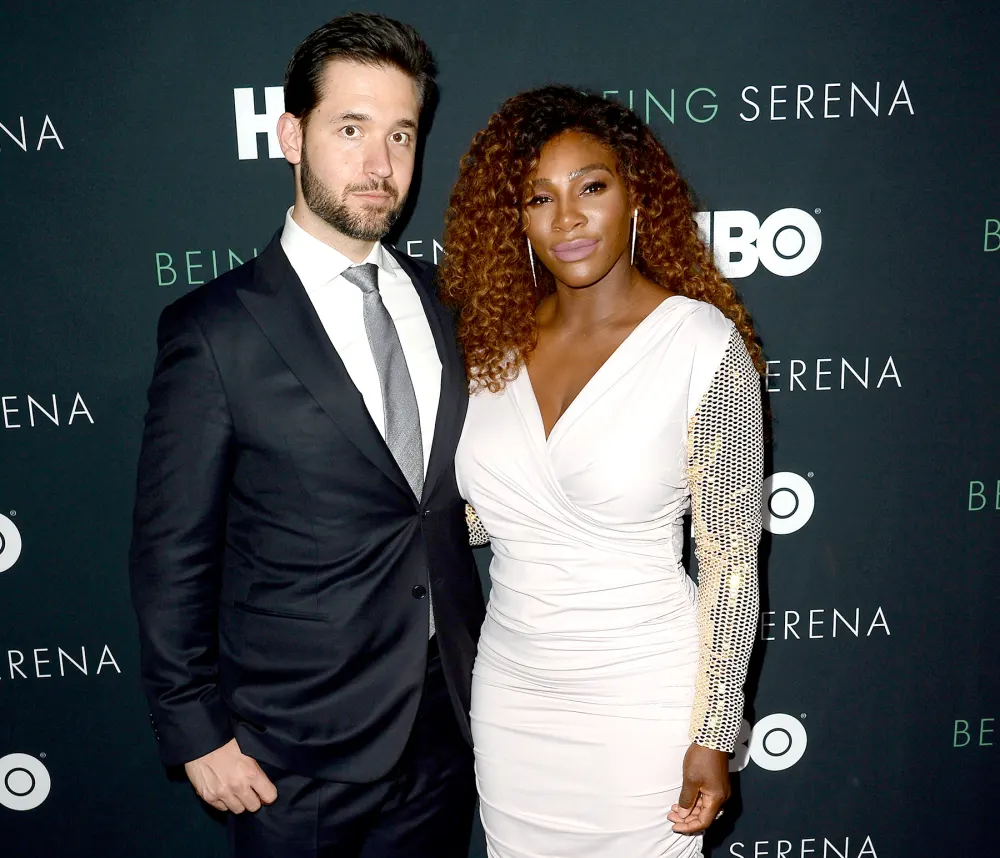 Alexis Ohanian and Serena Williams