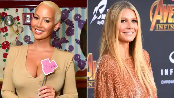 Amber Rose and Gwyneth Paltrow good hair