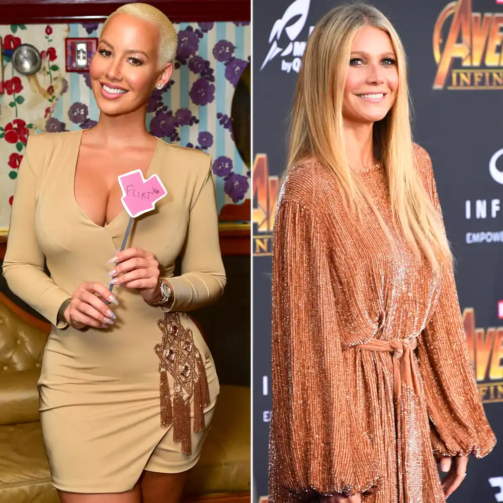 Amber Rose and Gwyneth Paltrow good hair