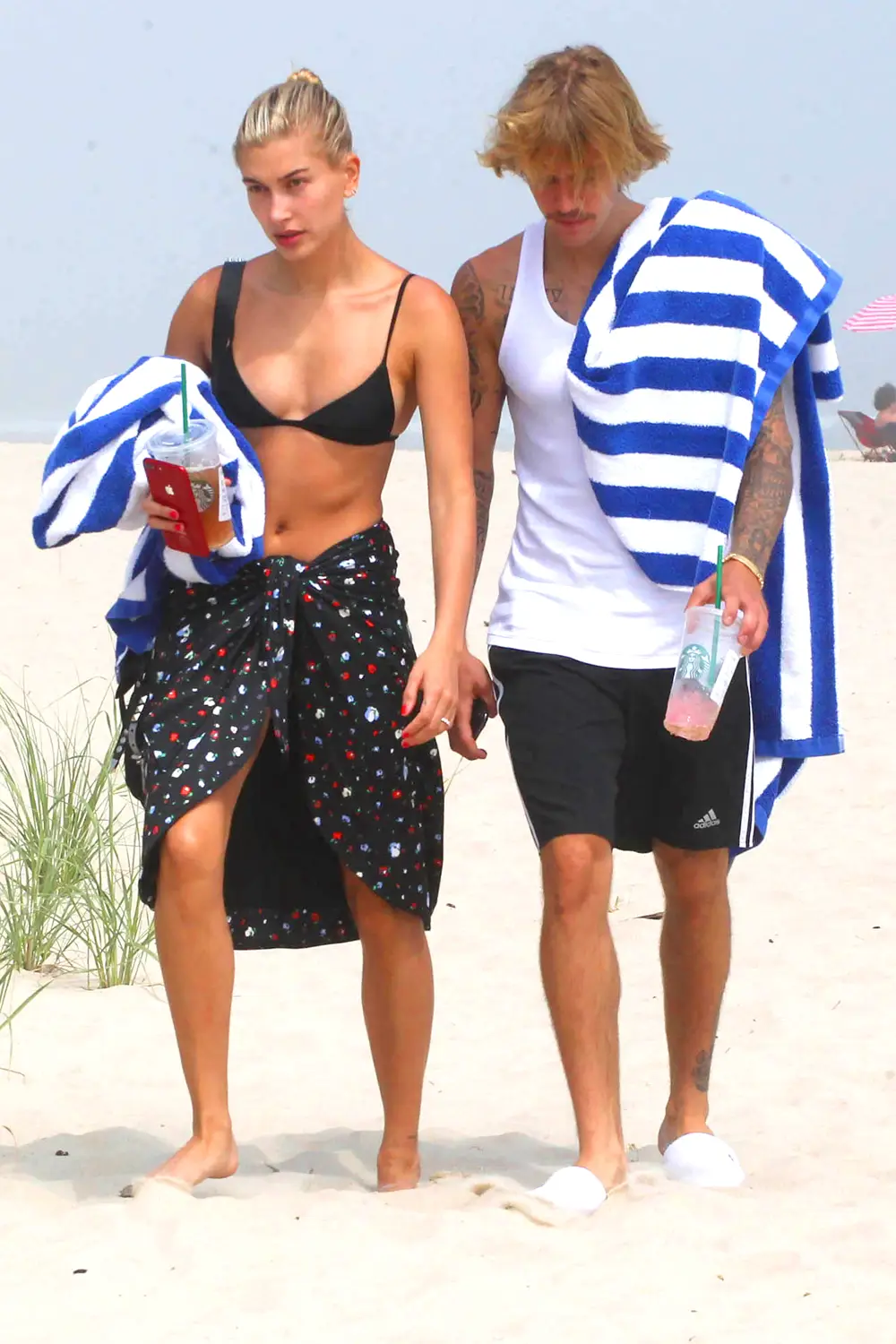 Hailey Baldwin and Justin Bieber