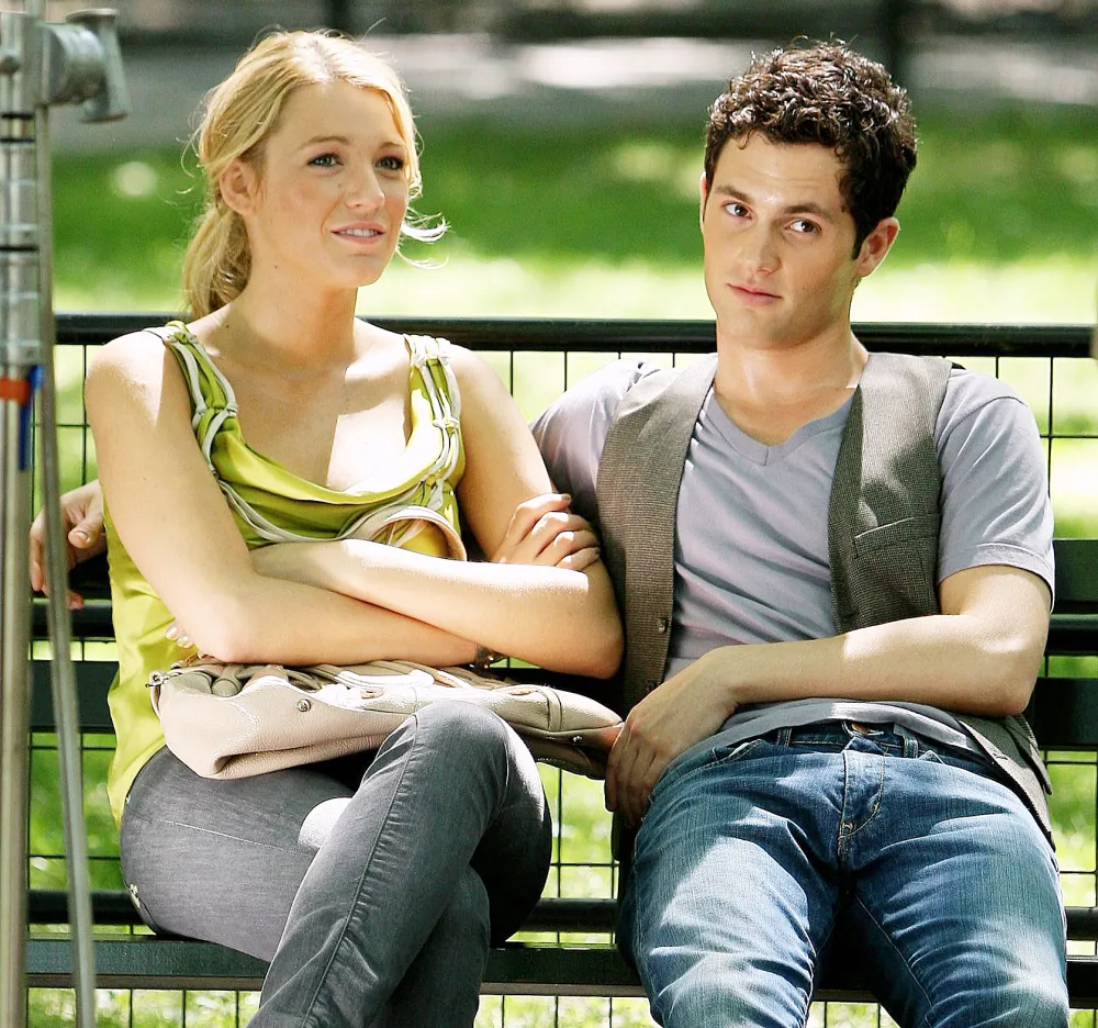Blake Lively Penn Badgley Gossip Girl