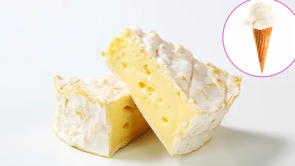 Brie Cheese Ice Cream