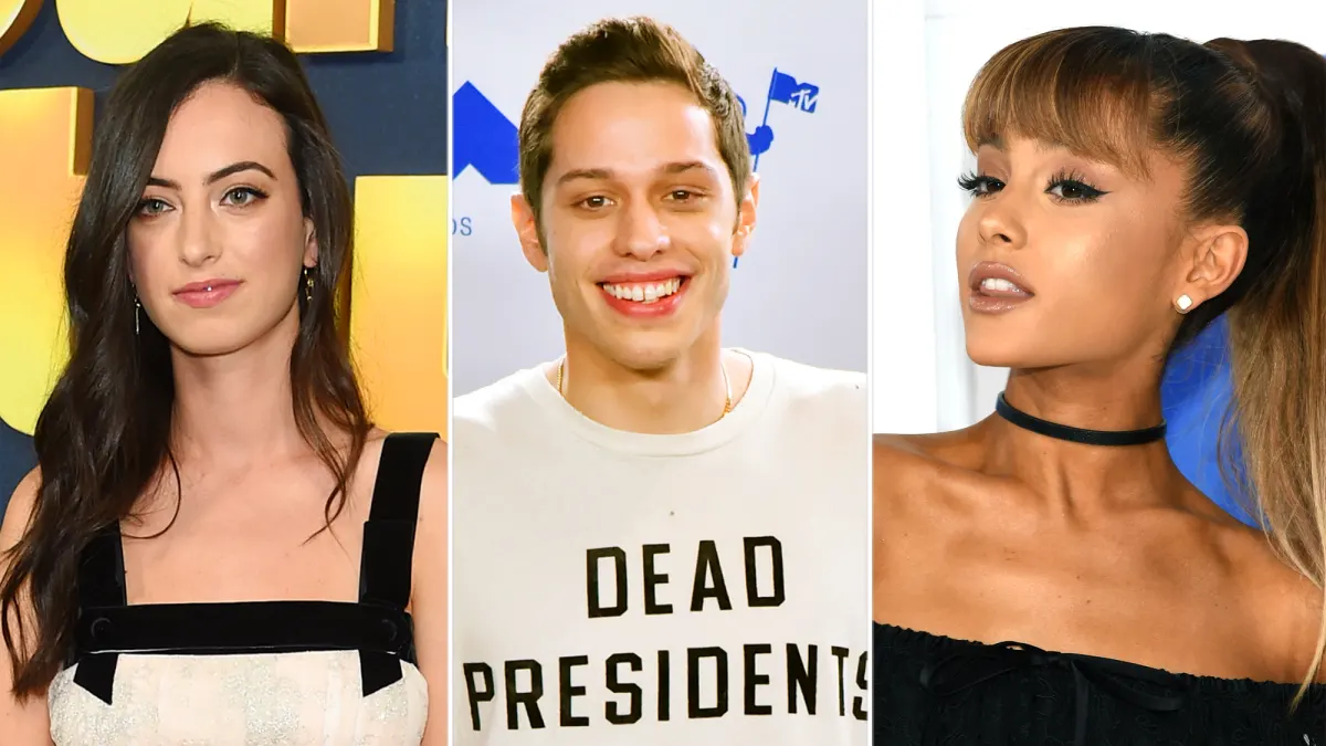 Cazzie David, Pete Davidson and Ariana Grande