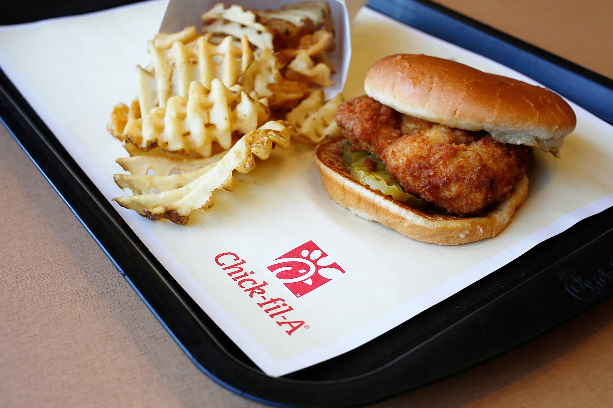 Chick-fil-A Baby Born Bathroom Free Food Job Offer