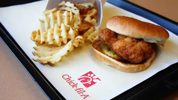 Chick-fil-A Baby Born Bathroom Free Food Job Offer