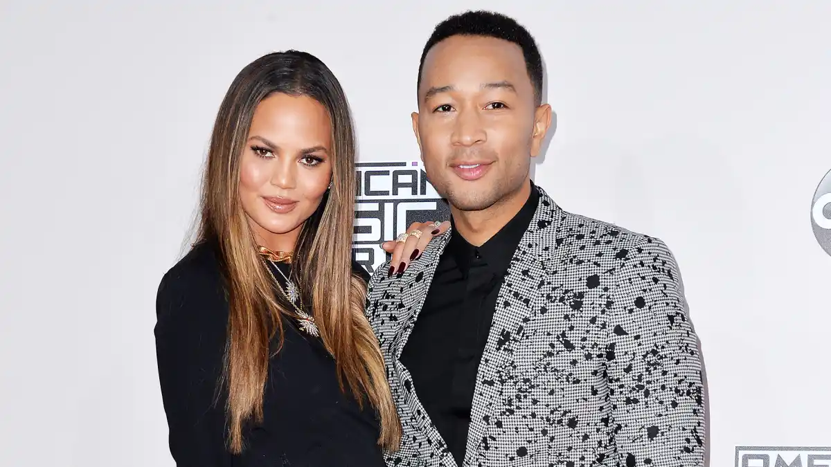 Chrissy Teigen John Legend Miles Twins
