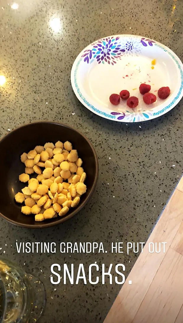 snacks Chrissy Teigen father