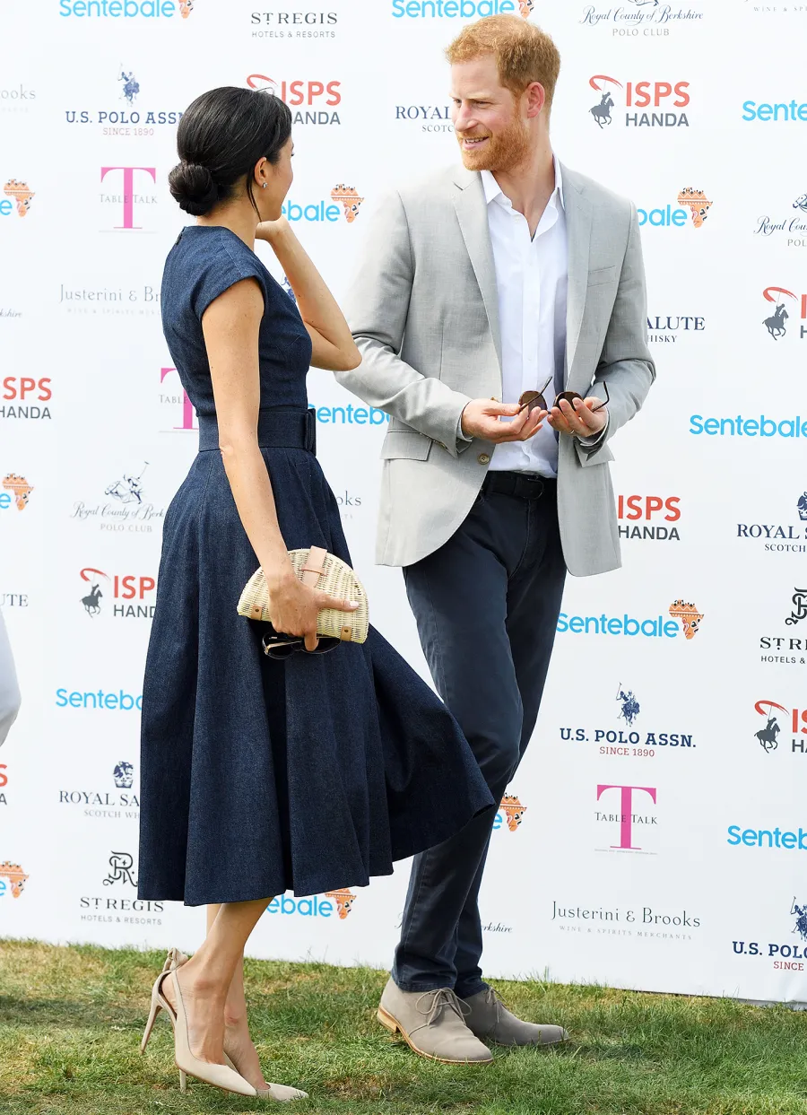 Duchess Meghan Prince Harry Sentebale ISPS Handa Polo Cup