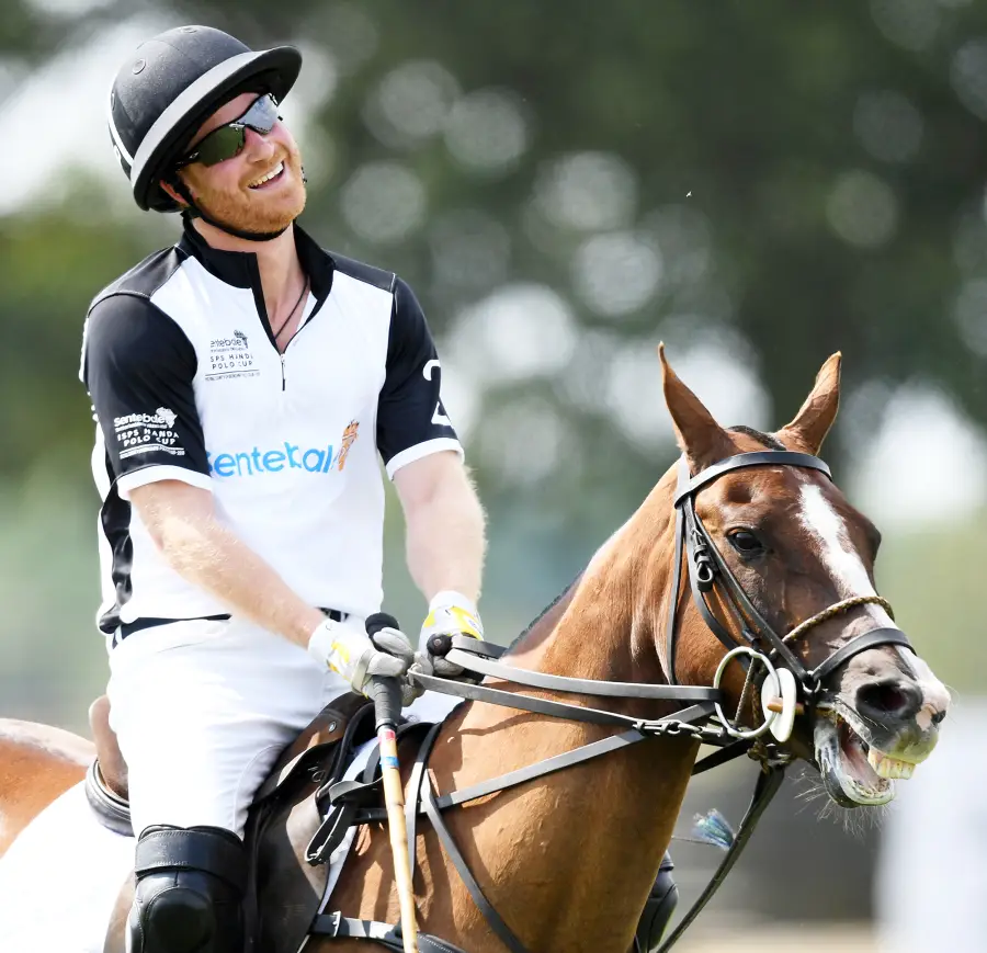 Prince Harry Sentebale ISPS Handa Polo Cup