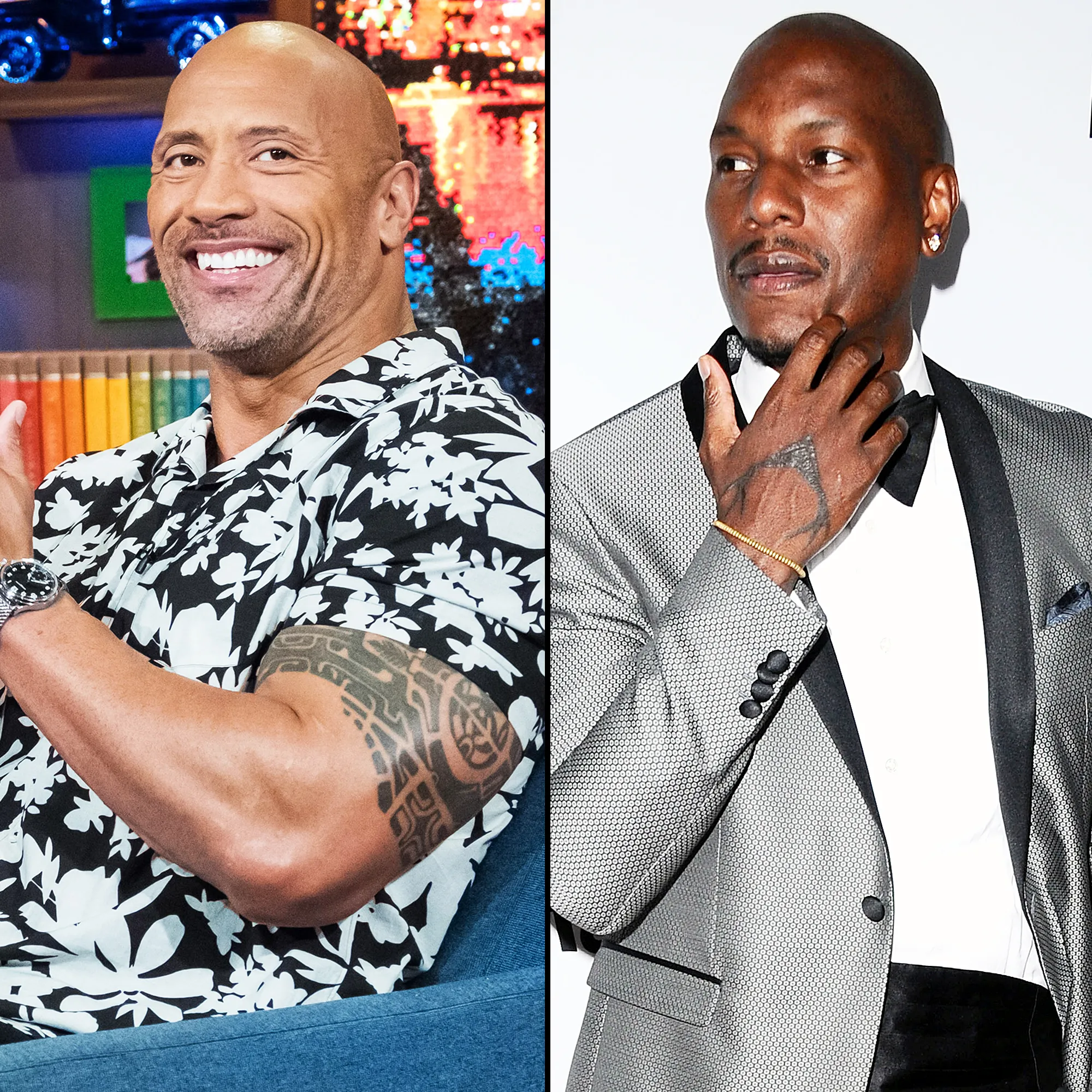 Dwayne The Rock Johnson Tyrese Gibson Feud