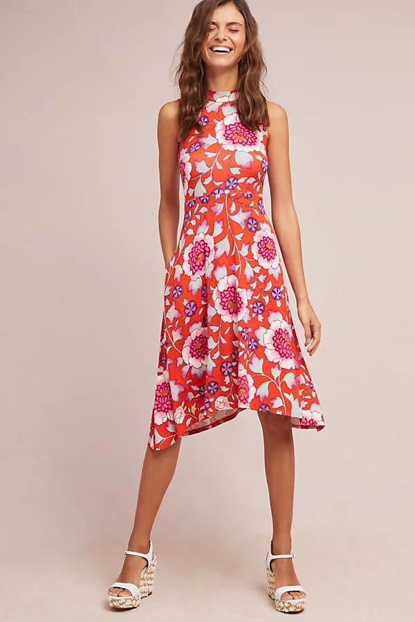 flroal anthropologie dress on sale