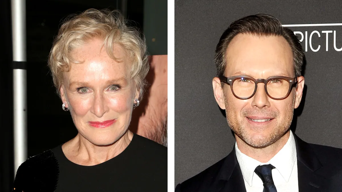 Glenn Close Christian Slater The Wife