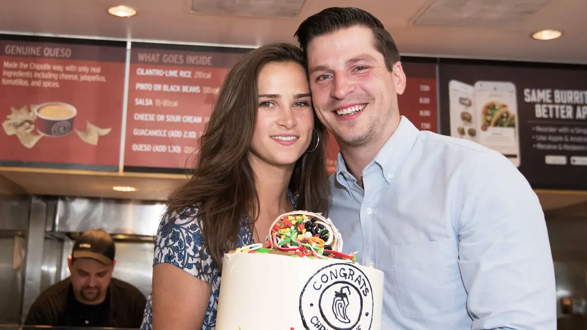 High School Sweethearts get engaged at Chipotle