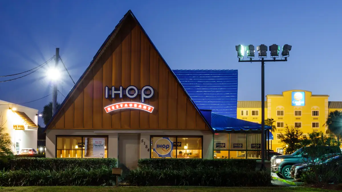 The exterior of IHOP