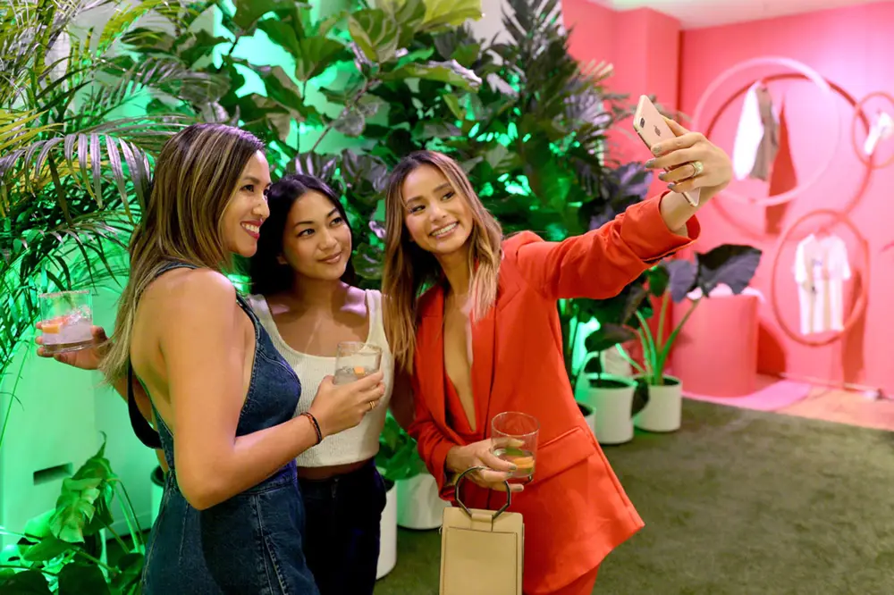 Jamie Chung Vita Coco Sparkling event diet fitness