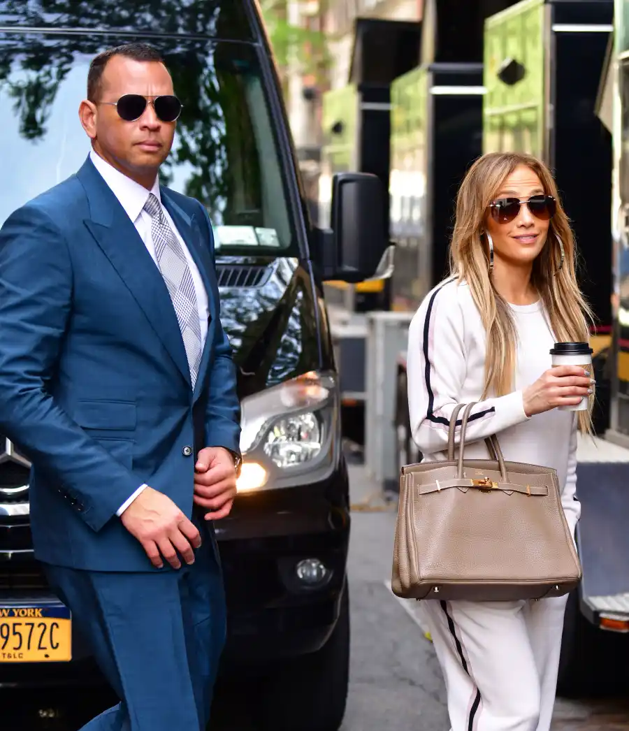 Jennifer Lopez and Alex Rodriguez