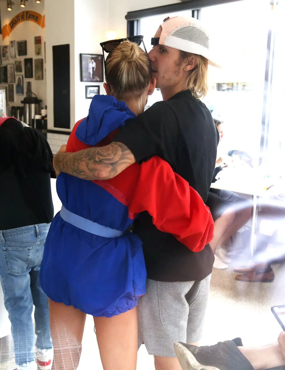 justin bieber hailey baldwin frankel's brooklyn new york